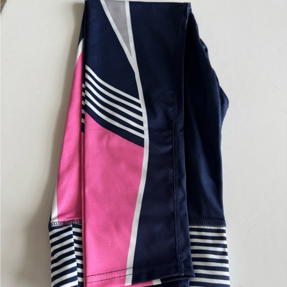 Unknown Brand Leggings, S, Blue, Pink and White, NWOT - Picture 5 of 5